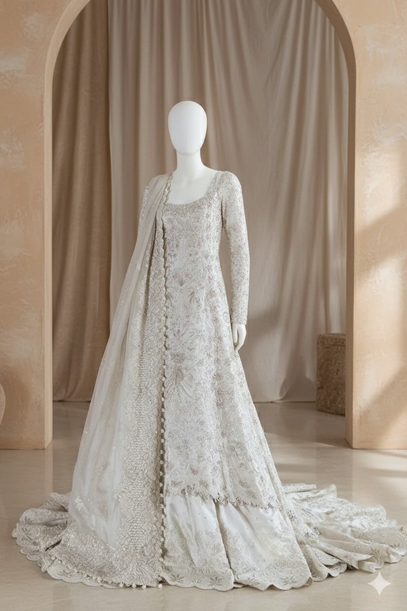 Suffuse SERIYA Organza Hand Embellished & Embroidered Maxi – S001